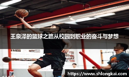 王泉泽的篮球之路从校园到职业的奋斗与梦想